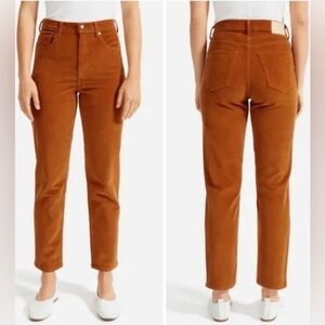 Everlane Baby Cord Cheeky Crop Minimalist Capsules Wardrobe Size 28